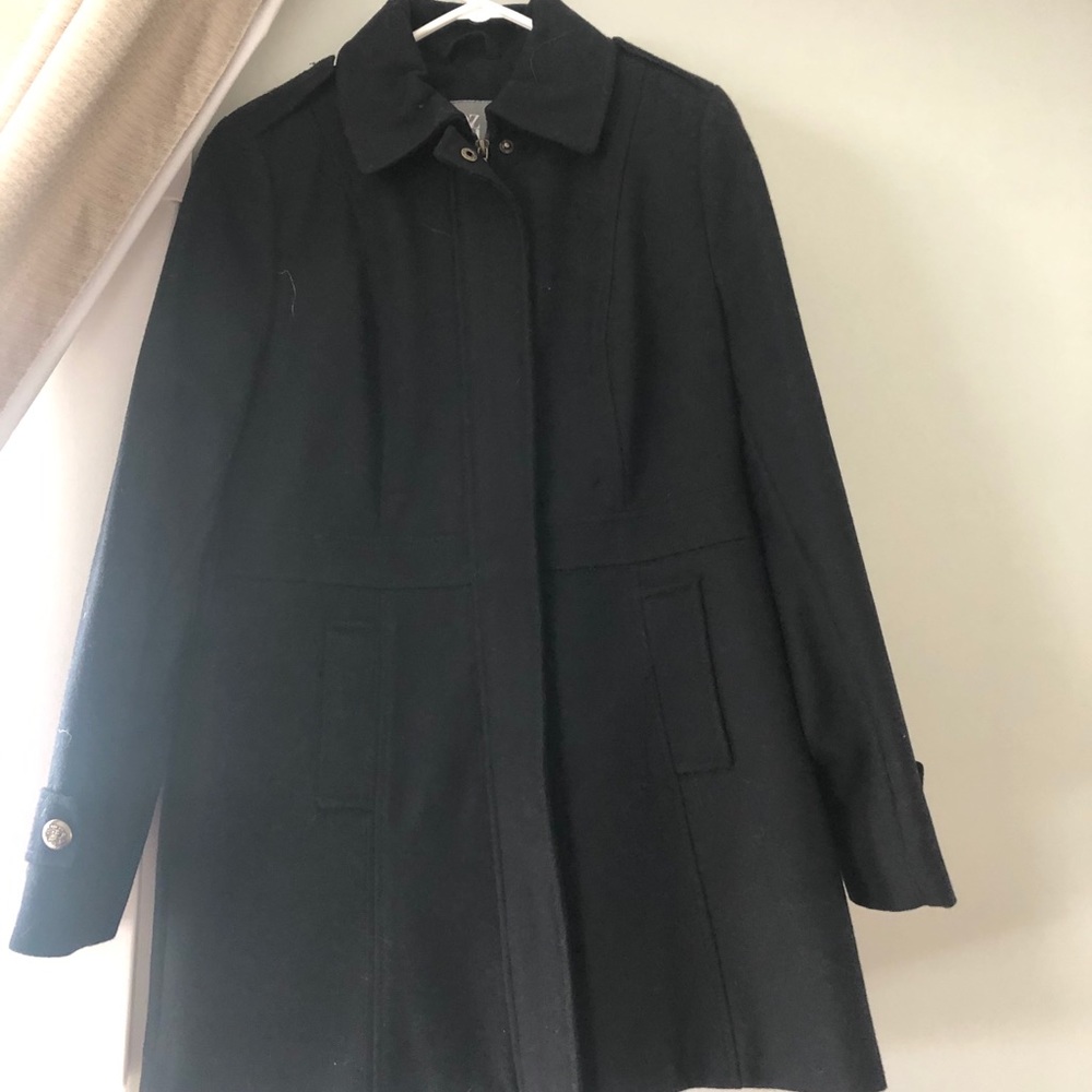 Classic Black Women’s Peacoat